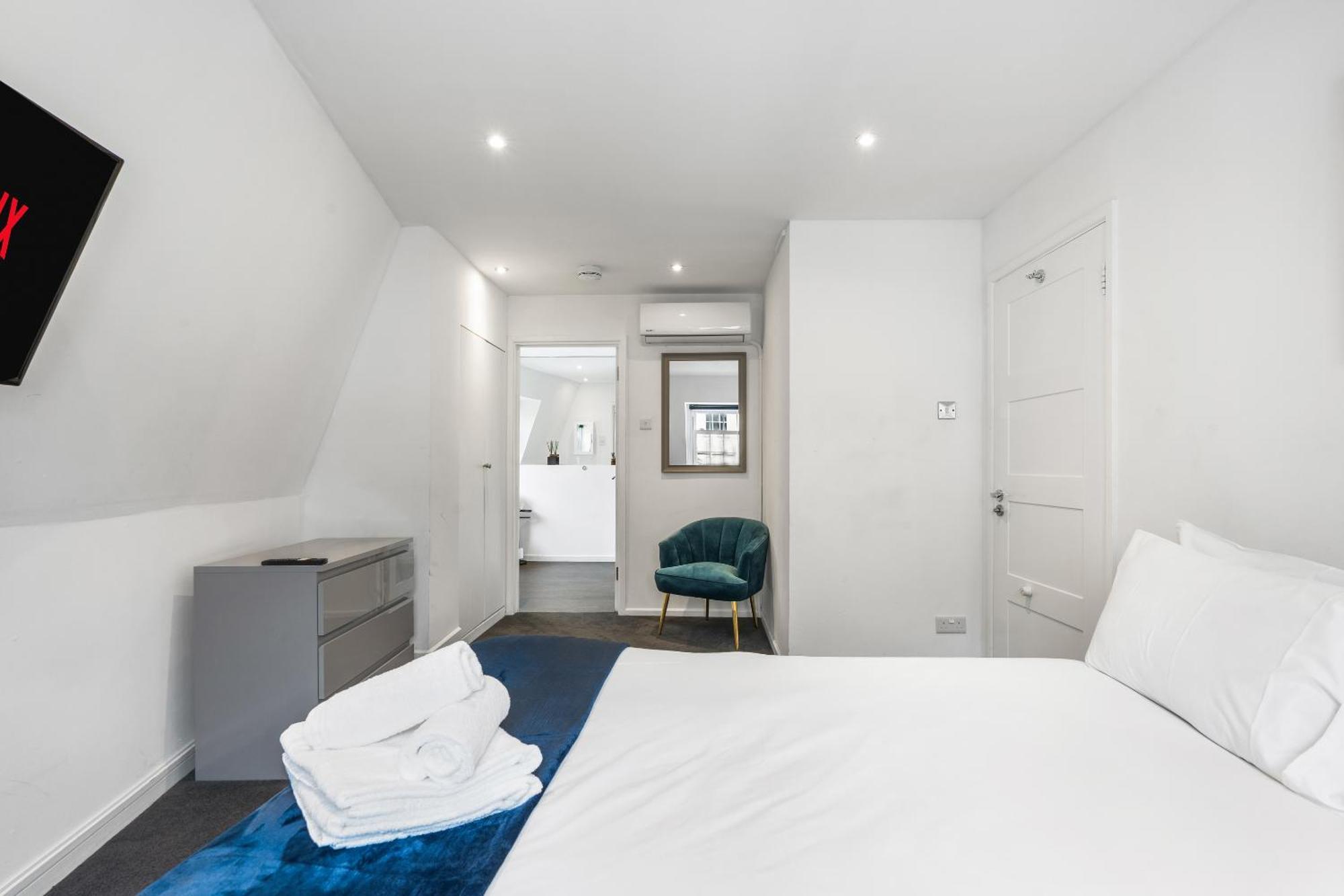 Queens Place - 1 Bedroom Apartment Μπράιτον Δωμάτιο φωτογραφία